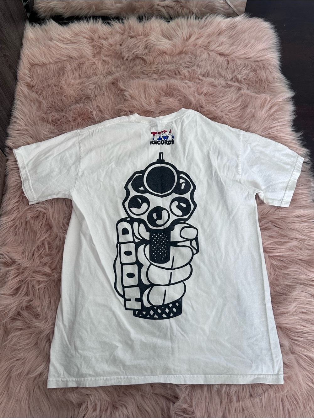 Vintage tisa TI$A Taz Arnold love hood Logo Tee sz medium m - Picture 7 of 8